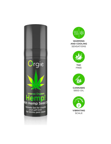 Żel-HEMP! - INTENSE ORGASM - 15 ML