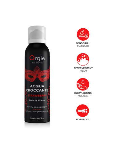 Acqua Croccante Crunchy Mousse Strawberry 150 ml