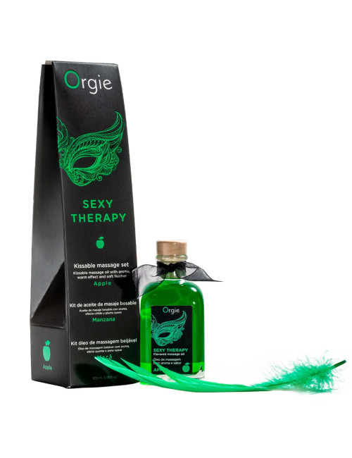 Żel-LIPS MASSAGE KIT   APPLE - 100 ML