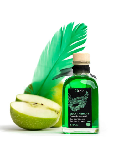 Żel-LIPS MASSAGE KIT   APPLE - 100 ML