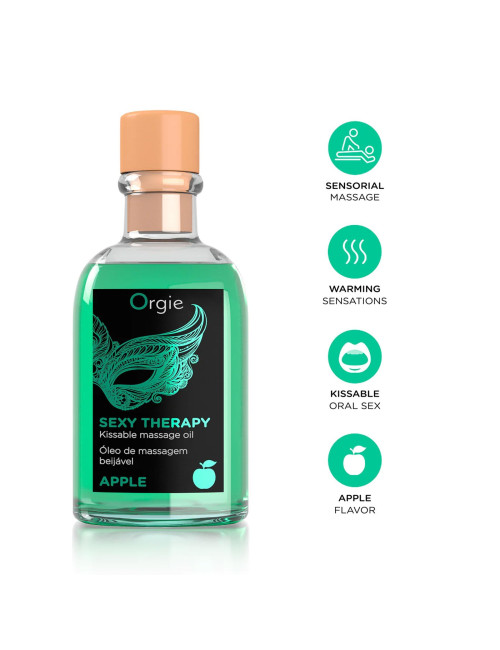 Żel-LIPS MASSAGE KIT   APPLE - 100 ML