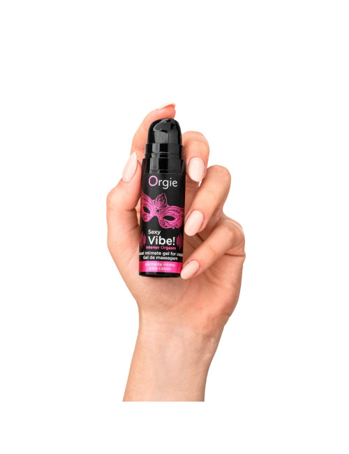 Żel Afrodyzjaki Sexy Vibe: Stymulujący Żel Intense Orgasm – Liquid Vibrator 15 ml