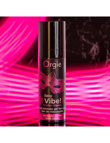 Żel-SEXY VIBE!  INTENSE ORGASM - LIQUID VIBRATOR - 15 ML
