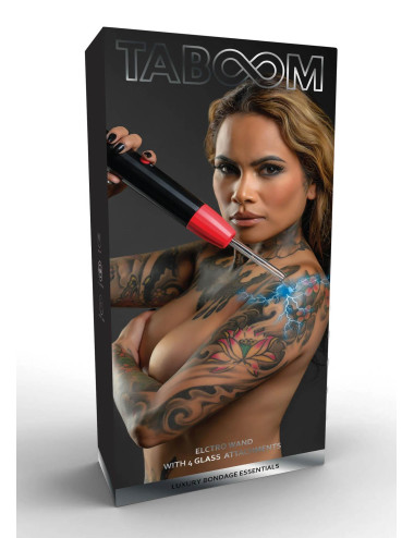 Prick Glass Electro Shock Set Black