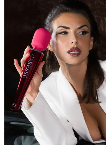 Caresse PRO Wand Massager red