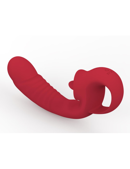 Wibrator - Rechargeable Licking Vibrator USB 10 Functions