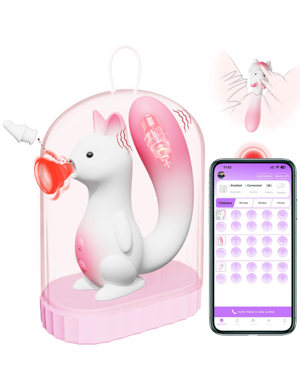 Squirrel Smart Tail - App Control