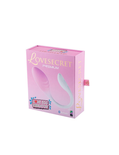 LoveSecret Premium LS55 – Love Egg Couple Vibrator – App Controlled – Rechargeable – Pink