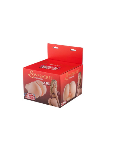 LoveSecret Premium - LS77 - Heavy Vibrating Pussy/Ass – 2.1 kg Realistic Design