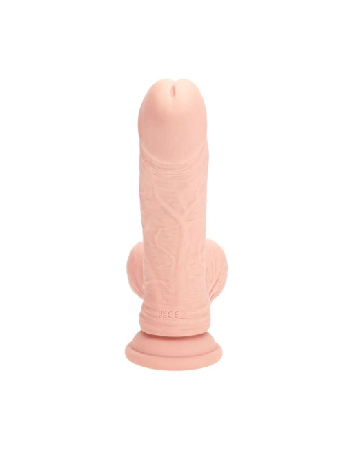 RealRock - Akumulatorowy wibrator silikonowy z obciążeniem 20 cm