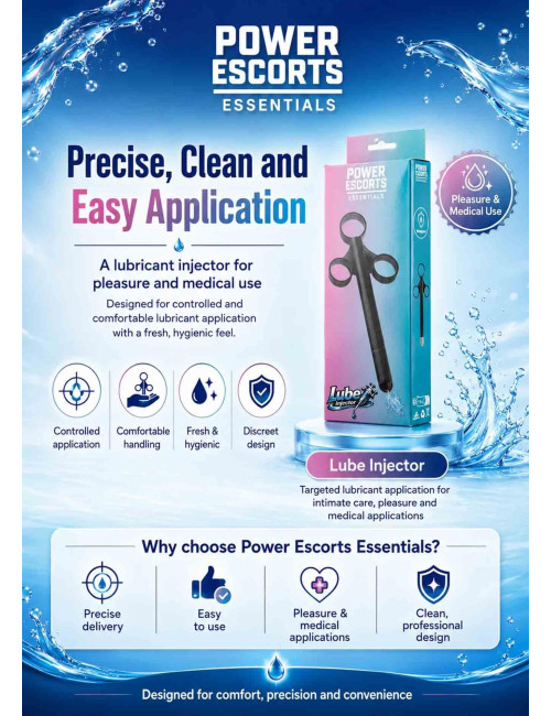 Power Escorts - BR377 - Lube Injector - Lubricant Applicator – Precise and Controlled Application