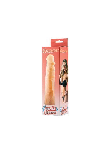 LoveSecret Sensual - LS66 - Penis Sleeve – Realistic Flesh-Tone Design