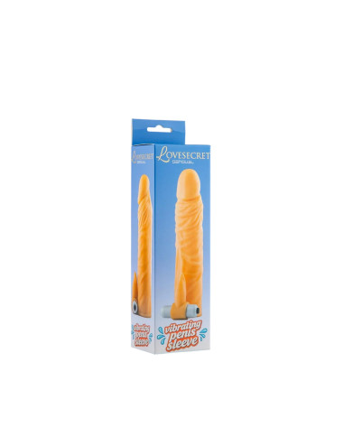 LoveSecret Sensual LS67 – Vibrating Penis Sleeve – Extra Stimulation – Soft & Stretchable