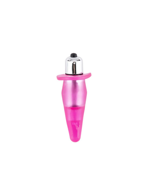 LoveSecret Sensual LS74 – Vibrating Plug – Pink – Compact Anal Massager – Battery Powered