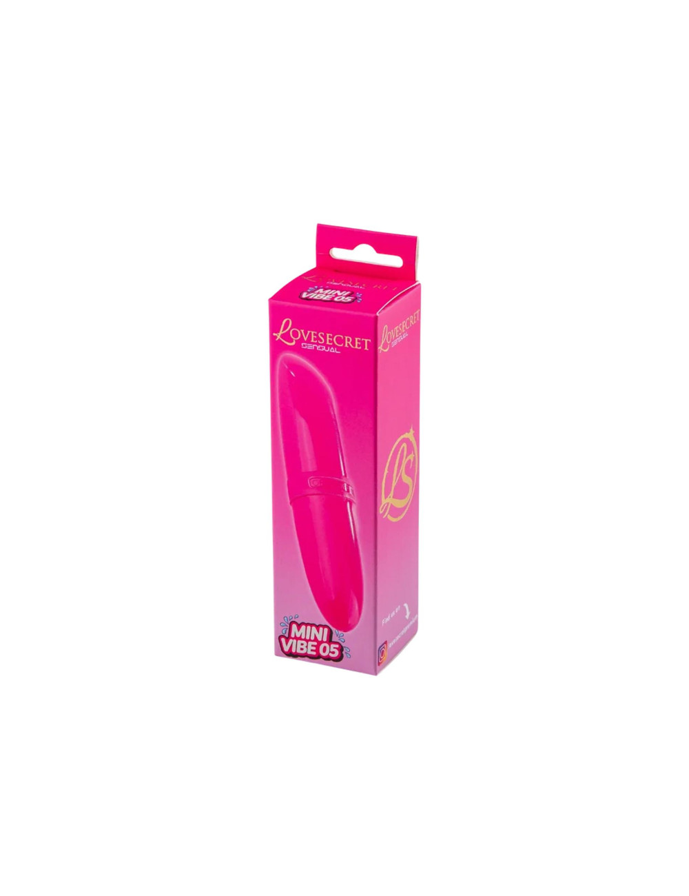 LoveSecret Sensual LS70 – Mini Vibe 05 – Pink Mini Vibrator – Battery Powered