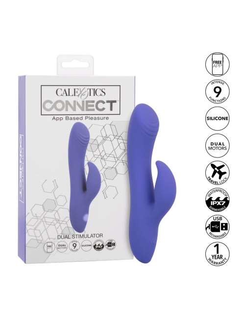 Calex Connect Dual Stimulator Purple