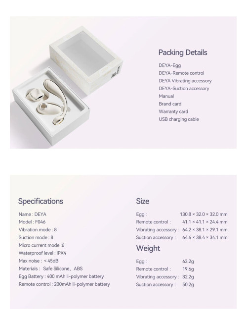 Deya Wearable Panty Vibrator