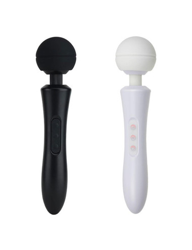 Stymulator-Massager Ultra Powerful -Big USB Black 20 Function