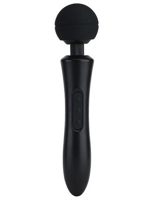 Stymulator-Massager Ultra Powerful -Big USB Black 20 Function