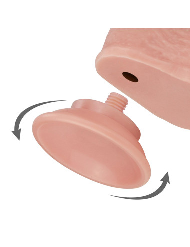 7'' Sliding-Skin Dildo