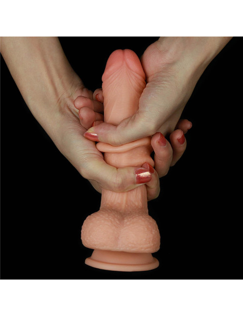 7'' Sliding-Skin Dildo