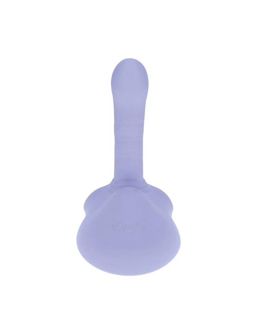 Vibrating Pulse and Thrust Seat - Purple