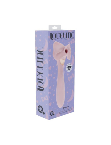 Darling - AirTap Wand Vibrator with Five Head Attachments - Pink