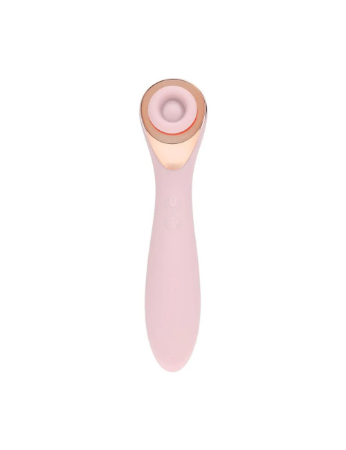 Loveline Darling - Stymulator AirTap Wand Różowy z 5 Nasadkami