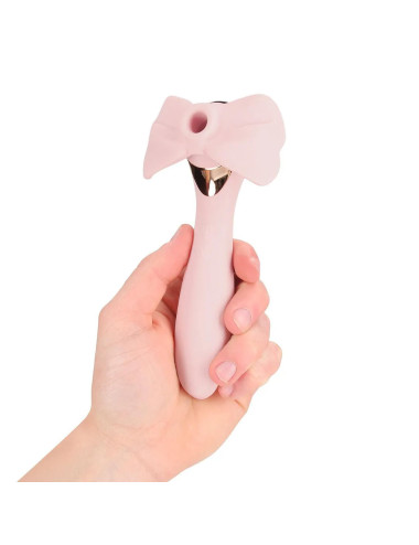 Darling - AirTap Wand Vibrator with Five Head Attachments - Pink
