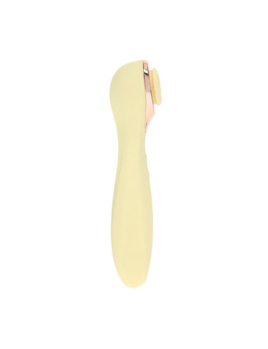 Darling - AirTap Wand Vibrator with Five Head Attachments - Yellow