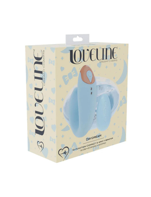 Wibrator punktu G Loveline Daydream Compact - Blue