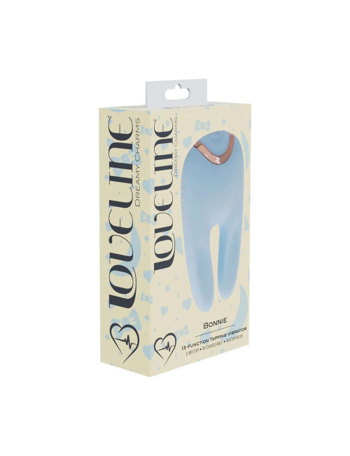 Bonnie - Double-ended Tapping Vibrator - Blue