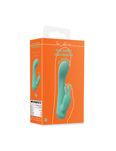 Mini Dual Rabbit Vibrator - Green