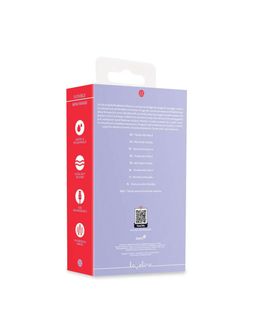 Mini Flexible Wand Vibrator - Lavender