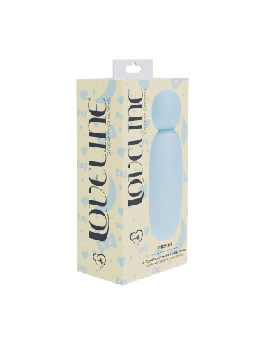 Mochi - Mini Chunky Wand Vibrator - Blue