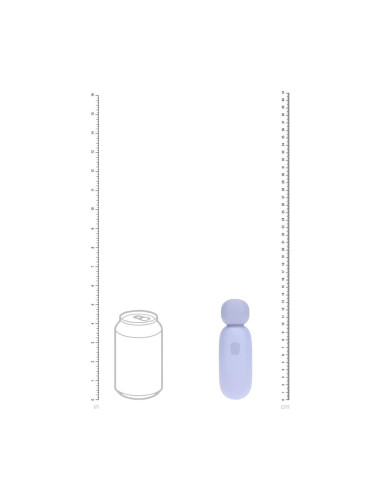 Mochi - Mini Chunky Wand Vibrator - Lavender