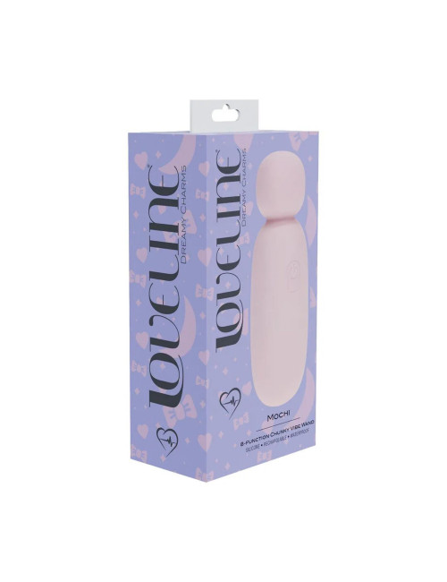 Mochi - Mini Chunky Wand Vibrator - Pink