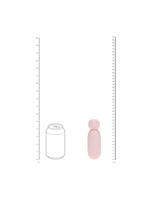 Mochi - Mini Chunky Wand Vibrator - Pink