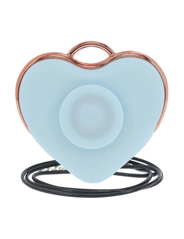 Luvie - Heart-shaped AirTap Vibrator - Blue