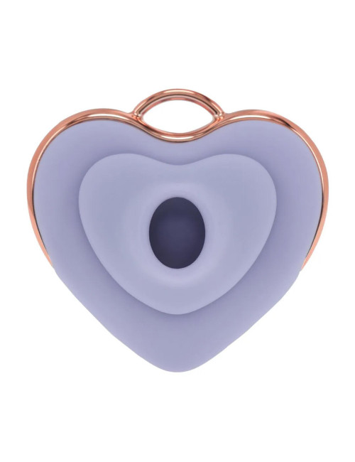 Luvie - Heart-shaped AirTap Vibrator - Lavender