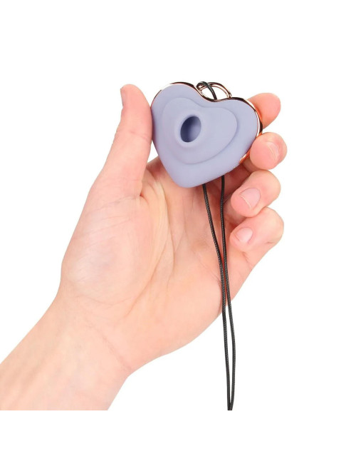 Luvie - Heart-shaped AirTap Vibrator - Lavender