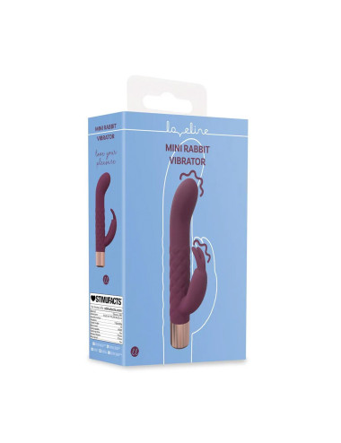Mini Rabbit Vibrator - Burgundy