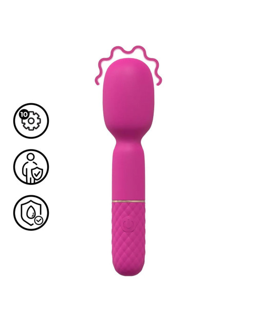 Loveline Mini Wand Vibrator – Pink
