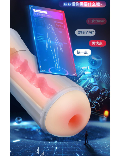 Interactive Voice 9 Vibration Speeds 9 Sucking Speeds Automatic