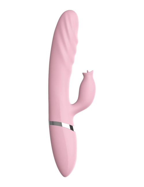 B - Series Lyla Wibrator Języczek z Funkcją Podgrzewania i USB