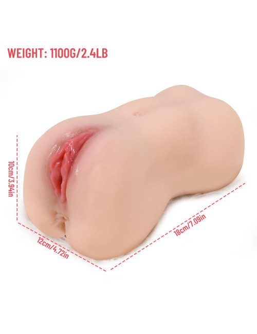 B - Series Lyla Virgin Style Realistyczny Masturbator z Wibracją