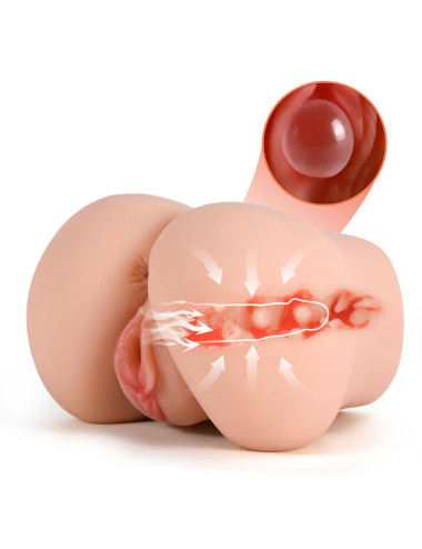 Virgin Style Dual Entry Vibration Masturbator