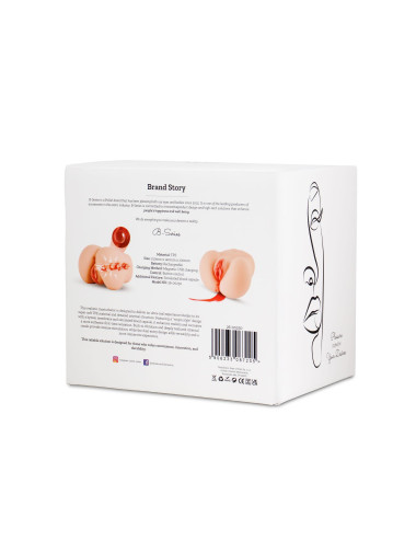 Virgin Style Dual Entry Vibration Masturbator