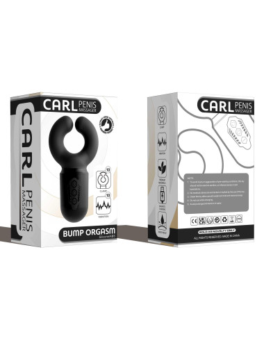 CARL Penis Massager – Dual Action Clamp Vibrator