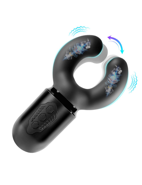 CARL Penis Massager – Dual Action Clamp Vibrator